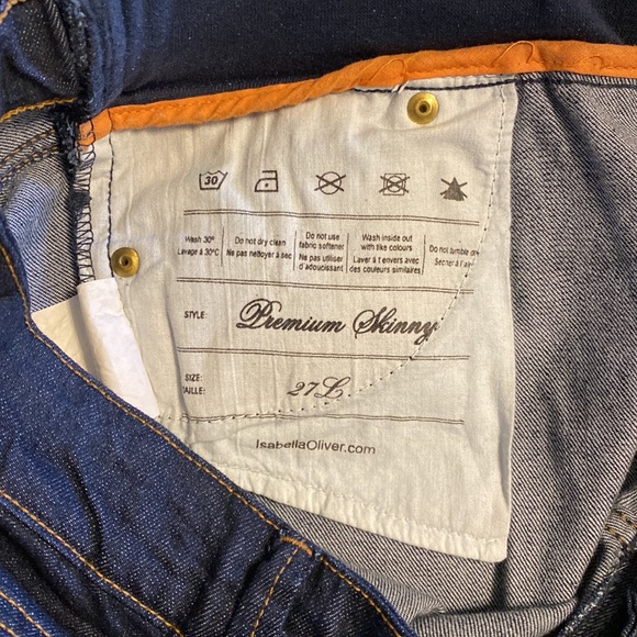 Isabella Oliver - Under the Belly Premium Skinny Maternity Jeans - Picture 4 of 8